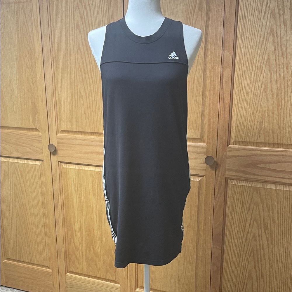 adidas Black Athletic Dress in Size Medium